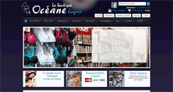 Desktop Screenshot of oceane-lingerie.be